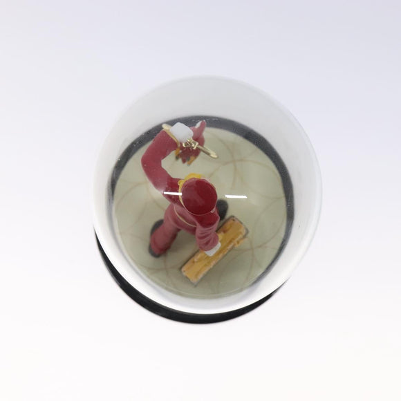 LOUIS VUITTON Bell Boy Snow Globe 2012 Clear M99551 LV Auth 132500