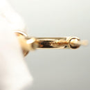 LOUIS VUITTON Earrings LV Padlock Earring metal Gold M01583 LV Auth 132501M-9