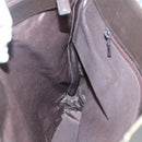 BURBERRY Nova Check Tote Bag Canvas Beige Silver Auth 132506-19