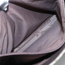 BURBERRY Nova Check Tote Bag Canvas Beige Silver Auth 132506-21