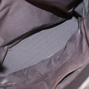 BURBERRY Nova Check Tote Bag Canvas Beige Silver Auth 132506-22