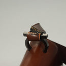 Salvatore Ferragamo Gancini Shoulder Bag Leather Brown Auth 132512-9