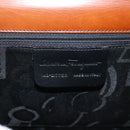 Salvatore Ferragamo Gancini Shoulder Bag Leather Brown Auth 132512-12