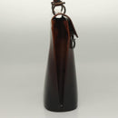 Salvatore Ferragamo Gancini Shoulder Bag Leather Brown Auth 132512-4