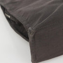 HERMES Her Line MM Tote Bag Canvas Gray Silver Auth 132513-14