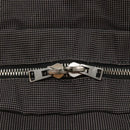 HERMES Her Line MM Tote Bag Canvas Gray Silver Auth 132513-10