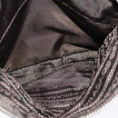 PRADA Shoulder Bag Nylon Khaki Silver Auth 132522-23