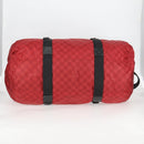 LOUIS VUITTON Damier Aventure Plat Ktical Boston Bag Red N23208 LV Auth 132525V-5