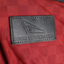 LOUIS VUITTON Damier Aventure Plat Ktical Boston Bag Red N23208 LV Auth 132525V-19