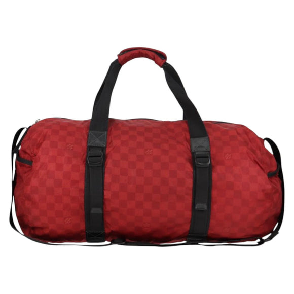 LOUIS VUITTON Damier Aventure Plat Ktical Boston Bag Red N23208 LV Auth 132525V