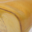 LOUIS VUITTON Monogram Vernis Houston Hand Bag Gris M91053 LV Auth 132526-14