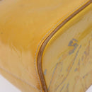 LOUIS VUITTON Monogram Vernis Houston Hand Bag Gris M91053 LV Auth 132526-15