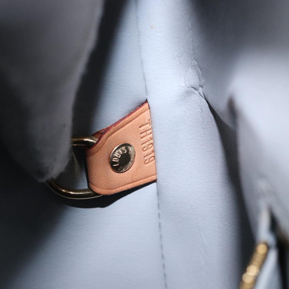 LOUIS VUITTON Monogram Vernis Houston Hand Bag Gris M91053 LV Auth 132526