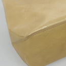 LOUIS VUITTON Monogram Vernis Reade PM Hand Bag Beige M91334 LV Auth 132527-16