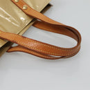 LOUIS VUITTON Monogram Vernis Reade PM Hand Bag Beige M91334 LV Auth 132527-7