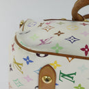 LOUIS VUITTON Monogram Multicolor Rita Hand Bag 2way White M40125 LV Auth 132529-16