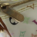 LOUIS VUITTON Monogram Multicolor Rita Hand Bag 2way White M40125 LV Auth 132529-9