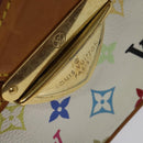 LOUIS VUITTON Monogram Multicolor Rita Hand Bag 2way White M40125 LV Auth 132529-10