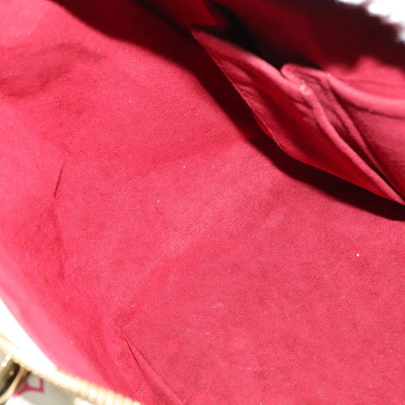 LOUIS VUITTON Monogram Multicolor Rita Hand Bag 2way White M40125 LV Auth 132529