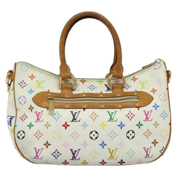 LOUIS VUITTON Monogram Multicolor Rita Hand Bag 2way White M40125 LV Auth 132529 - 0