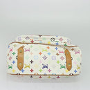 LOUIS VUITTON Monogram Multicolor Rita Hand Bag 2way White M40125 LV Auth 132529-5