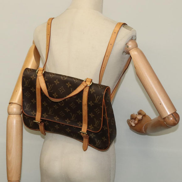 LOUIS VUITTON Monogram Marelle Sac A Dos Shoulder Bag M51158 LV Auth 132537