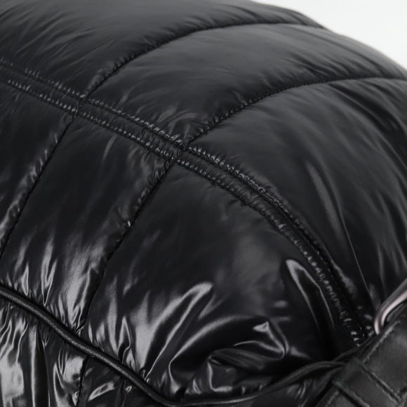 BOTTEGA VENETA INTRECCIATO Backpack Nylon Leather Black Auth 132539V