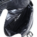 BOTTEGA VENETA INTRECCIATO Backpack Nylon Leather Black Auth 132539V-19