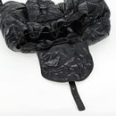 BOTTEGA VENETA INTRECCIATO Backpack Nylon Leather Black Auth 132539V-20