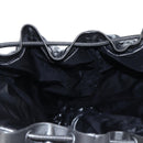 BOTTEGA VENETA INTRECCIATO Backpack Nylon Leather Black Auth 132539V-23