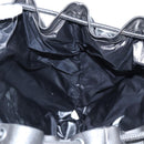 BOTTEGA VENETA INTRECCIATO Backpack Nylon Leather Black Auth 132539V-24