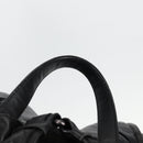 BOTTEGA VENETA INTRECCIATO Backpack Nylon Leather Black Auth 132539V-8