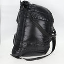 BOTTEGA VENETA INTRECCIATO Backpack Nylon Leather Black Auth 132539V-9