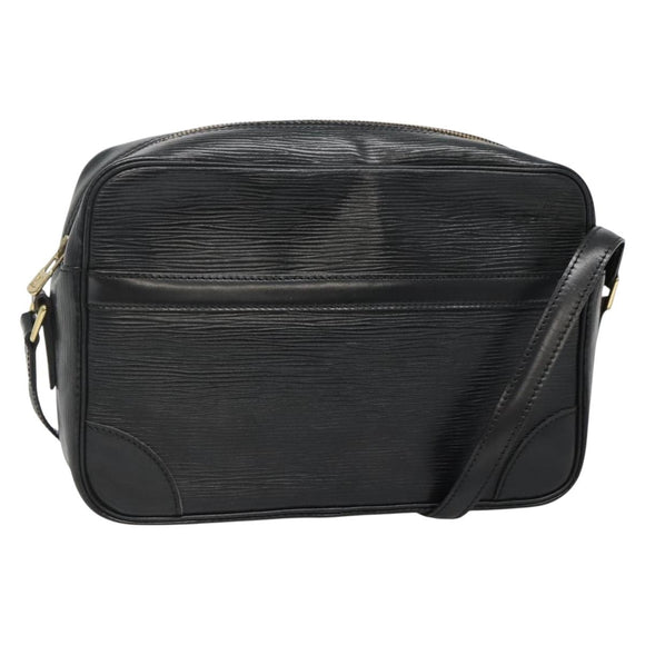 LOUIS VUITTON Epi Trocadero 27 Shoulder Bag Black M52312 LV Auth 132547
