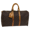LOUIS VUITTON Monogram Keepall 45 Boston Bag M41428 LV Auth 132552-1