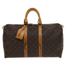 LOUIS VUITTON Monogram Keepall 45 Boston Bag M41428 LV Auth 132552-13
