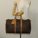LOUIS VUITTON Monogram Keepall 45 Boston Bag M41428 LV Auth 132552-22