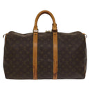 LOUIS VUITTON Monogram Keepall 45 Boston Bag M41428 LV Auth 132552-2
