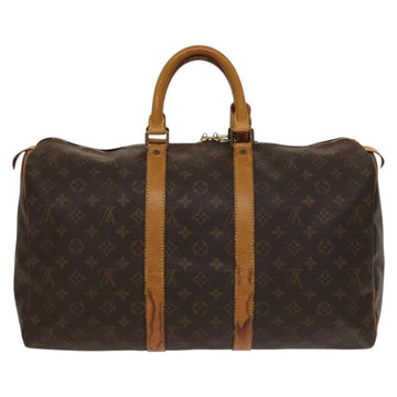 LOUIS VUITTON Monogram Keepall 45 Boston Bag M41428 LV Auth 132552 - 0