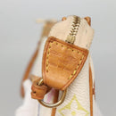 LOUIS VUITTON Monogram Multicolor Pochette Pouch White M92649 LV Auth 132557-17
