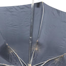 CHANEL Folding Umbrella & Umbrella case Nylon Black CC Auth 132558-9