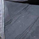 HERMES Her Line Tote Bag Canvas Gray Silver Auth 132562-15