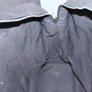 HERMES Her Line Tote Bag Canvas Gray Silver Auth 132562-17