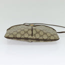 GUCCI GG Supreme Web Sherry Line Bag PVC Beige Gold 904 02 047 Auth 132567-10