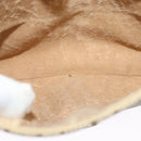 GUCCI GG Supreme Web Sherry Line Bag PVC Beige Gold 904 02 084 Auth 132568-21