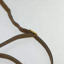 GUCCI GG Supreme Web Sherry Line Bag PVC Beige Gold 904 02 084 Auth 132568-8