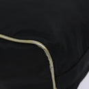 PRADA Hand Bag Nylon Black Silver Auth 132573-16