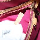 LOUIS VUITTON Monogram Vernis Blair MM Hand Bag Rose Indian M91798 Auth 132578-12