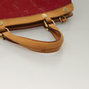 LOUIS VUITTON Monogram Vernis Blair MM Hand Bag Rose Indian M91798 Auth 132578-7