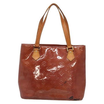 LOUIS VUITTON Monogram Vernis Houston Hand Bag Purple Viole M91093 Auth 132579 - 0
